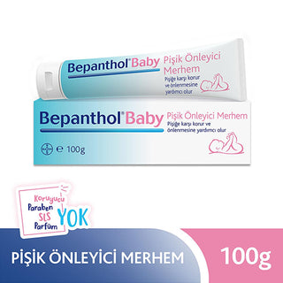Bepanthol Baby Diaper Rash Cream: Soothes, Protects & Moisturizes - 5% Provitamin B5, Lanolin - Gentle Baby Skin Care & Rash Treatment Bepanthol Baby Diaper Rash Cream - Soothe & Protect baby diaper rash cream, diaper rash ointment, baby skin care, bepanthol baby, pişik kremi, baby rash treatment, sensitive skin baby cream, lanolin diaper cream, provitamin B5 baby cream, diaper cream, baby cream, rash cream, skin care, baby, infants, gentle skincare, hypoallergenic, Provitamin B5, Lanolin, skin barrier, per