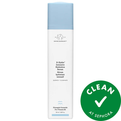 Drunk Elephant B-Hydra: Intensive Hydrating Facial Serum - Hyaluronic Acid for Dry Skin, Fine Lines & Radiant Complexion
