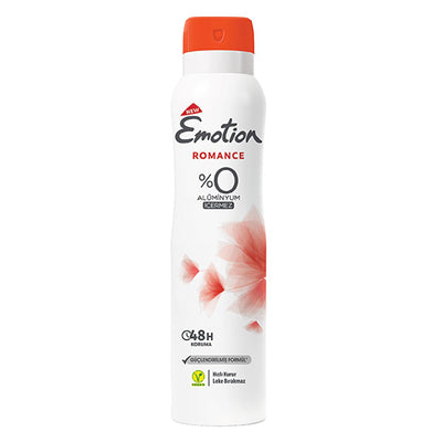 Emotion Romance Natural Aluminum-Free Deodorant Spray for Women - Rose & Woody Scent, 5.07 fl oz