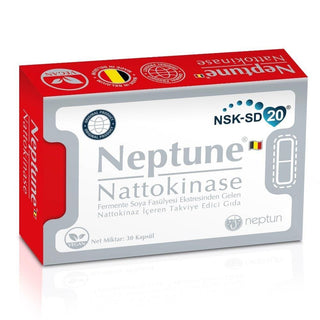 Neptune Nattokinase 2000 FU - Cardiovascular Support Supplement with Vitamin B1, Fermented Soybean Extract for Enhanced Blood Flow & Heart Health - 30 Capsules Neptune Nattokinase: Natural Cardiovascular Support & Heart Health Nattokinase, Nattokinase supplement, Fermented soybean extract, Vitamin B1 supplement, Cardiovascular support, Neptune Nattokinase, Natto supplement, Enzyme supplement, heart health, blood flow, circulation, natural supplement, vegan, vegetarian, sugar-free, lactose-free, Belgium, Jap