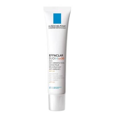 La Roche-Posay Effaclar Duo+ SPF 30: Acne Treatment Cream, Sunscreen for Oily Skin, Salicylic Acid & Niacinamide - Non-C