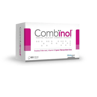 Combinol Dietary Supplement - Inositol, Chromium Picolinate, Vitamin D3 - 60 Softgels Combinol Dietary Supplement - 60 Softgels Dietary Supplement, Inositol Supplement, Chromium Picolinate, Vitamin D3 Supplement, Folic Acid Supplement, Zinc Supplement, Selenium Supplement, Nutritional Support, Hormonal Balance, Immune Function, Antioxidant Defenses, Softgel Capsules