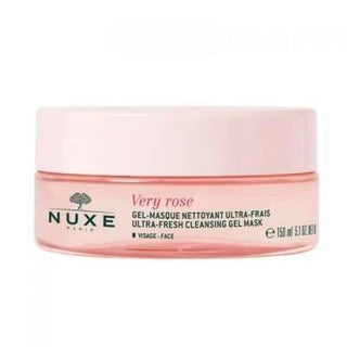 Nuxe Very Rose Cleansing Gel Mask - Natural Facial Cleansing Gel for Sensitive Skin, Rose Water Skincare, Pollution Protection Nuxe Very Rose Cleansing Gel Mask - Gentle & Natural Skincare Nuxe Very Rose Cleansing Gel Mask, Natural facial cleansing gel, Rose water skincare, Gentle facial mask for sensitive skin, Pollution protection skincare products, Vegan skincare, Cruelty-free skincare, Sensitive skin care, Natural skincare products, Facial cleansing gel, Skincare routine, Urban skincare solutions