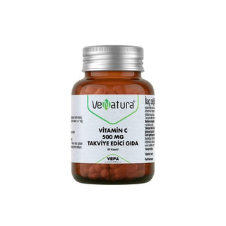 VeNatura Vitamin C Supplement 500mg - 60 Capsules for Immune System Support & Energy Boost VeNatura Vitamin C 500mg - Immune Support & Energy Vitamin C supplement, immune system support, antioxidant supplement, energy boost, health and wellness, dietary supplement, VeNatura, capsules, immune health, fatigue reduction, energy support