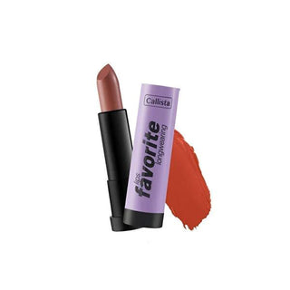 Callista Lips Longwearing Lipstick - 306 Here Kitty Kitty Kahverengi - Matte Finish, Long Lasting Lip Color with Macadamia Oil & Shea Butter Callista Lips Longwearing Lipstick - Matte, Long Lasting & Nourishing longwearing lipstick, matte lipstick, lip care lipstick, macadamia oil lipstick, shea butter lipstick, durable lip color, cosmetics, makeup, lip color, lip care, beauty products, long lasting lipstick, matte finish lipstick, nourishing lipstick