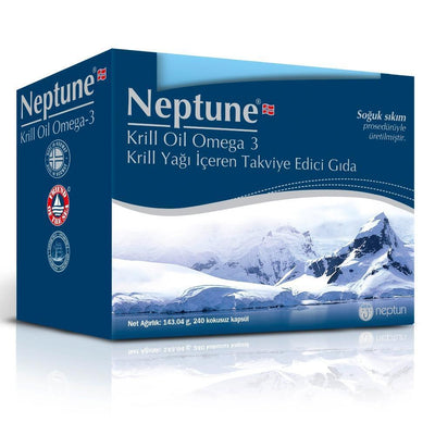 Neptune Krill Oil Omega-3 - 240 Capsules: Heart Health & Anti-Inflammatory Dietary Supplement. Superior Absorption, Supp