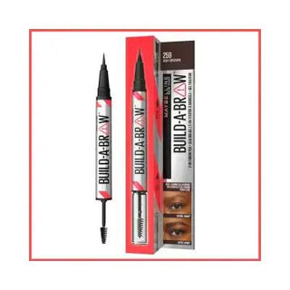 Maybelline Build-A-Brow 2-in-1 Eyebrow Pen & Setting Gel - Ash Brown: Shape, Define & Set Brows for a Lasting, Natural Look Maybelline 2-in-1 Brow Pen - Ash Brown: Define & Shape Brows Maybelline eyebrow pen, 2-in-1 brow pen, ash brown eyebrow pencil, eyebrow setting gel, build a brow, eyebrow shaper, long lasting eyebrow makeup, kaş sabitleyici, brow defining pen, eyebrow gel ash brown, eyebrow makeup, brow shaping, brow defining, makeup, cosmetics, beauty, brow gel, eyebrow pencil, ash brown, brow routine
