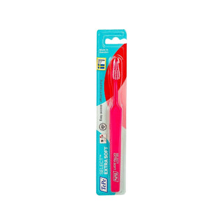 Tepe Manual Toothbrush Select Extra Soft Pink - Gentle on Teeth & Gums, Sensitive Mouth Friendly Tepe Extra Soft Manual Toothbrush - Gentle Oral Care Manual Toothbrush, Extra Soft Toothbrush, Tepe Toothbrush, Sensitive Teeth Care, Gentle Oral Care, Oral Hygiene, Toothbrush, Pink Toothbrush, Sensitive Mouth Toothbrush, Tepe Select Series, Manual Toothbrush Design