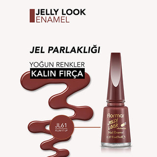 Flormar Jelly Look Plum It Up Nail Polish: Bordo Gel Finish, High Pigment, Long Lasting, Salon Quality at Home Flormar Jelly Plum Nail Polish: Gel Look, High Pigment, Long Lasting Jelly nail polish, Gel look nail polish, High pigment nail polish, Glossy nail polish, Long lasting nail polish, Bordo nail polish, Plum nail polish, Flormar nail polish, Salon quality nail polish, Easy to apply nail polish, nail polish, gel nail polish, high shine nail polish, vibrant nail color, manicure, nail art, beauty trends