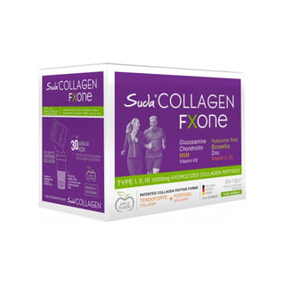 Suda Collagen FxOne Apple Flavored Collagen Supplement - 30 Sachets for Skin & Joint Health Suda Collagen FxOne - Apple Flavored Collagen for Skin & Joints collagen supplement, hydrolyzed collagen, apple flavored collagen, joint health supplement, skin health supplement, Vitamin C supplement, MSM supplement, beauty supplement, health supplement, wellness product, anti-aging, joint support, skin care, nutritional supplement