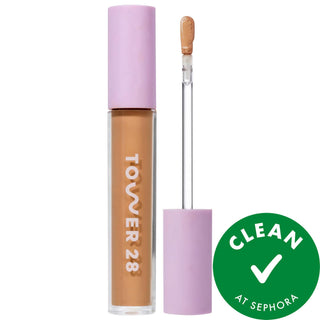 Swipe Hydrating Serum Concealer - Non-Comedogenic, Vegan, Gluten-Free Makeup for Sensitive Skin Swipe Hydrating Serum Concealer - Clean Beauty for Sensitive Skin hydrating concealer, non-comedogenic concealer, sensitive skin makeup, clean beauty concealer, vegan cosmetics, gluten-free makeup, serum concealer, skincare makeup, cruelty-free cosmetics, recyclable packaging, fragrance-free, alcohol-free, natural finish, liquid concealer, medium coverage, Hyaluronic Acid, Centella Asiatica Leaf Extract, Lysine