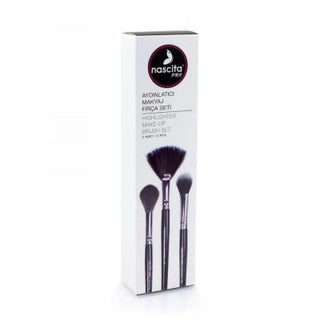 nascita highlighter makeup brush set 49, nascita pro plus duo fiber fan brush 288, nascita pro plus highlighter brush 290, nascita multi-purpose setting brush 293 Nascita Highlighter Makeup Brush Set - 49 | Pro Quality Nascita Highlighter Makeup Brush Set - 49 nascita, makeup-brush-set, highlighter-brushes, makeup-tools, beauty, ai-generated, professional-makeup, makeup-enthusiasts, cosmetic-tools, makeup-applicators