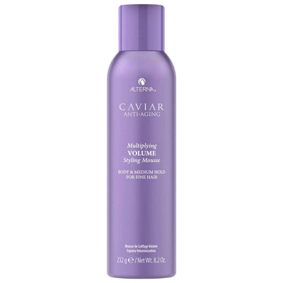 CAVIAR Anti-Aging Multiplying Volume Styling Mousse: Thicken & Strengthen Fine Hair, Paraben & Phthalate-Free Volumizer