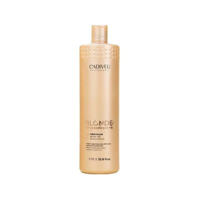 Cadiveu Blonde Reconstructor Hair Mask - 1000ml Nourishing Treatment for Blonde Hair, Repair and Strengthen Damaged Hair