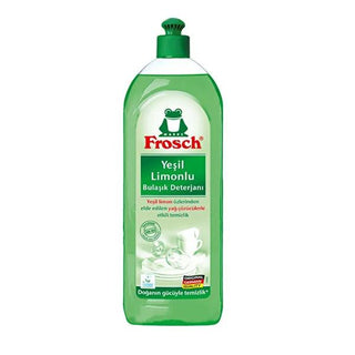 Frosch Green Lemon Dish Soap - Powerful Grease Cutting, Vegan, Eco-Friendly, Streak-Free - Natural and Refreshing Clean, 25.36 fl oz Frosch Green Lemon Dish Soap: Vegan, Grease Cutting, Eco-Friendly dish soap, green lemon dish soap, vegan dish soap, eco friendly dish soap, grease cutting dish soap, recycled packaging dish soap, natural dish soap, streak free dish soap, Frosch dish soap, Ecolabel dish soap, lemon dish soap, natural cleaner, kitchen cleaner, home cleaning, vegan, eco-friendly, grease removal,