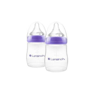 Lansinoh Baby Bottle Set with NaturalWave Nipple, BPA-free, Anti-colic, 160ml Lansinoh Baby Bottle Set - NaturalWave Nipple, BPA-free, 160ml Baby Bottle Set, NaturalWave Nipple, BPA-free Baby Bottles, Anti-colic Baby Bottles, Breast Milk Storage Bottles, Newborn Essentials, Baby Feeding Products, Safe Baby Bottles, Lansinoh