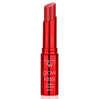 Golden Rose Glow Kiss Cherry Tinted Lip Balm: Hydrating, Vegan, & SPF 15 for Natural Lip Color & Sun Protection Golden Rose Cherry Lip Balm SPF 15 - Hydration & Protection tinted lip balm, hydrating lip balm, SPF lip balm, vegan lip balm, cherry lip balm, moisturizing lip balm, lip balm with SPF 15, shea butter lip balm, hyaluronic acid lip balm, natural tinted lip balm, lip balm, lip care, sun protection, UVA/UVB protection, chapped lips, dry lips, vegan, cruelty-free, beauty, cosmetics, gifts for her, hea