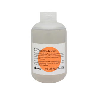 Davines SU After Sun Shampoo - 8.45 fl oz, Gentle Hair and Body Cleanser for Post Sun Care Davines SU After Sun Shampoo - Gentle Post Sun Care After Sun Shampoo, Davines SU, Hair and Body Shampoo, Post Sun Care, Sun Care Products, Gentle Cleanser, Nourishing Shampoo, Dual Action Shampoo, Eco-Friendly Hair Care, Sustainable Beauty Products, Travel Toiletries, Beach Essentials, Pool Essentials, Post-Beach Care, Professional Hair Care