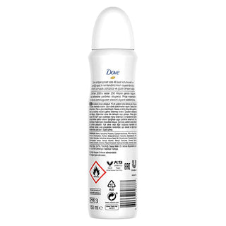 dove invisible dry antiperspirant deodorant 150 ml front view, dove invisible dry antiperspirant deodorant 150 ml back view Dove Invisible Dry Antiperspirant Deodorant - 150 ml Dove Invisible Dry Antiperspirant - 150 ml dove, invisible-dry, antiperspirant, deodorant, women, 48-hours-protection, moisturizing, no-stains, active-lifestyle, ai-generated