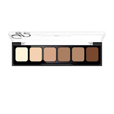 Golden Rose Correct & Conceal: High Coverage Concealer Palette - Medium to Dark Skin - Color Correcting Cream, Blemishes