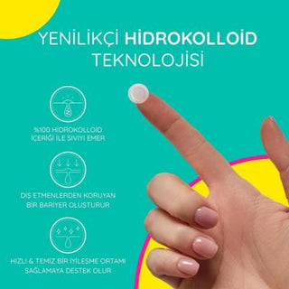 Stick On Spots Acne Patch: Invisible, Waterproof Blemish Cover & Spot Treatment - Hypoallergenic & Deep Cleansing - 15 Count Stick On Spots Acne Patch - Invisible Blemish & Spot Treatment acne patch, sivilce bandı, acne spot treatment, blemish cover, hydrocolloid patch, invisible acne patch, waterproof acne patch, hypoallergenic acne treatment, skin blemish treatment, spot treatment, acne treatment, blemish treatment, skin care, hypoallergenic, waterproof, makeup-friendly, deep cleaning, environmental prote