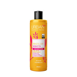 Urban Care Brazilian Keratin Hair Cream: Smooths, Repairs & Protects Frizzy, Damaged Hair – Vegan, SLES/SLS Free, Marula Oil Infused Urban Care Keratin Hair Cream: Smooth Frizzy Hair & Repair Damage Brazilian Keratin hair cream, hair smoothing cream, anti-frizz hair treatment, damaged hair repair cream, vegan hair care, Marula oil hair cream, keratin hair treatment, dry hair moisturizer, SLES SLS free hair cream, hair care for damaged hair, hair cream, keratin treatment, hair repair, frizz control, vegan be