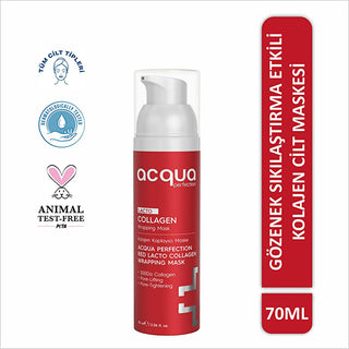 Acqua Perfection Collagen Face Mask - Anti-aging Skincare, Skin Tightening Mask, 2.37 fl oz Acqua Perfection Collagen Face Mask - Anti-aging Skincare Collagen Face Mask, Anti-aging skincare, Skin tightening mask, Peelable face mask, Deep cleansing skincare, Skincare routine, Anti-wrinkle treatment, Hydrating face mask, Radiant skin, Youthful complexion, Glowing skin, Smooth skin texture, Fine line reduction, Wrinkle reduction, Skin renewal, Collagen skincare, Face mask for aging skin, Brightening face mask,
