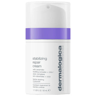 Stabilizing Repair Cream: Cica & Squalane Facial Moisturizer for Sensitive Skin, Redness Reduction, & Strong Skin Barrier - Cruelty-Free Sensitive Skin Moisturizer: Cica & Squalane Cream for Redness Relief Sensitive skin moisturizer, Redness reducing cream, Squalane facial cream, Cica repair cream, Ceramide skin barrier cream, Cruelty-free moisturizer, Hydrating moisturizer for dry skin, Soothing cream for reactive skin, Gluten-free skincare, Facial cream for uneven texture, sensitive skin, redness, dryness