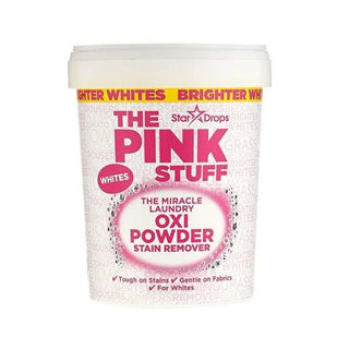 The Pink Stuff Oxi Miracle White Laundry Stain Remover - Powerful Stain Removal, Brightens Whites, No Harsh Chemicals (35.2 oz) The Pink Stuff Oxi White Laundry Stain Remover | Brightens Whites oxi stain remover, white laundry stain remover, laundry stain remover for whites, fabric stain remover, oxi clean white, best stain remover for white clothes, stain remover powder, the pink stuff stain remover, laundry stain remover, stain remover, white fabric cleaner, fabric cleaner, Oxi cleaner, the pink stuff, th
