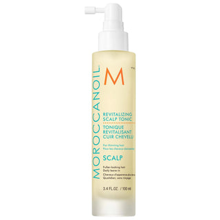 Moroccanoil Revitalizing Scalp Tonic Treatment for Thinning Hair - 97% Reduced Fallout, Promotes Fuller Hair Moroccanoil Scalp Tonic: 97% Reduced Hair Fallout Scalp Tonic, Thinning Hair Treatment, Hair Loss Solution, Leave-in Scalp Spray, Hair Growth Promotion, Moroccanoil, Hair Care, Scalp Treatment, Hair Thickening, Fuller Hair, Stronger Hair, Cruelty-Free, Argan Oil, Majorana Leaf Extract, Botanical Therapy Blend