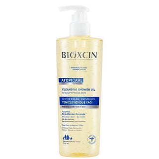 Bioxcin Atocare: Gentle Cleansing Shower Oil for Dry, Sensitive Skin - Moisturizing Body Wash (16.91 fl oz) Bioxcin Shower Oil: Gentle Cleansing for Dry, Sensitive Skin Shower oil, Cleansing oil, Moisturizing shower wash, Sensitive skin shower gel, Bioxcin Atocare, Dry skin body wash, Gentle body cleanser, body wash, moisturizing body wash, shower gel, sensitive skin, dry skin, gentle cleanser, daily use, skincare, cleansing, moisturizing, hydration, bath, body, beauty, personal care