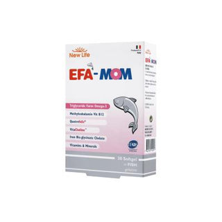 new-life-efa-mom-nutritional-supplement-30-capsules, new-life-efa-mom-nutritional-supplement-capsule-closeup New Life Efa Mom - Nutritional Supplement | 30 Capsules New Life Efa Mom - Nutritional Supplement for Moms new-life, efa-mom, nutritional-supplement, pregnancy-support, omega-3, supplements-for-moms, health-products, prenatal-vitamins, ai-generated, digestive-friendly