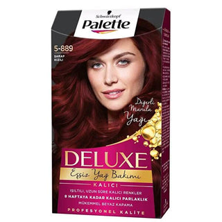 Palette Deluxe Wine Red Hair Dye 5-889: Intense, Long-Lasting Burgundy Color with 100% Gray Coverage & Nourishing Oils Palette Deluxe Wine Red Hair Dye: Long-Lasting Color & Gray Coverage hair dye, red hair dye, wine red hair dye, gray coverage hair dye, long lasting hair color, Palette Deluxe hair dye, burgundy hair dye, at home hair color, hair coloring kit, permanent hair dye, hair color, hair coloring, red hair, burgundy hair, wine hair, hair dye kit, at home hair color kit, gray hair coverage, long las