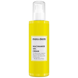 Maruderm Niacinamide 10% Face Cream: Pore Minimizing, Sebum Control, Brightening, Hyaluronic Acid - Paraben & Fragrance Free Maruderm Niacinamide Cream: Pore Minimizer & Brightening niacinamide cream, pore minimizing cream, sebum control cream, hyaluronic acid cream, paraben free face cream, fragrance free face cream, skin brightening cream, face cream for oily skin, niacinamide serum, skin texture improvement, Niacinamide Face Cream, oily skin, enlarged pores, combination skin, improve skin texture, improv