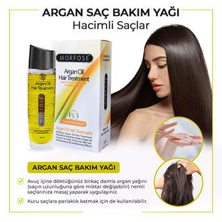 Morfose Argan Hair Oil 100ml - Nourishing, Anti-Frizz, and Moisturizing Treatment for Dry Damaged Hair Morfose Argan Hair Oil - Nourishing & Anti-Frizz Argan hair oil, Herbal hair care, Natural hair moisturizer, Hair repair treatment, Dry hair solution, Hair nourishment, Anti-frizz, Moisturizing hair treatment, Vitamin E hair care, Quick absorbing hair oil, Healthy hair, Hair care routine, Natural hair products