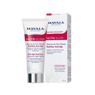 Mavala Anti-Age Night Balm - Nourishing Skincare for Younger Looking Skin, 65ml Mavala Anti-Age Night Balm - Nourishing Skincare anti-age night balm, nourishing skincare, Mavala Nutri-Elixir, anti-ageing skincare products, nighttime moisturizer, skincare, anti-ageing, moisturizing, nourishing, night balm, radiant skin, youthful appearance, fine lines, wrinkles, hydrated skin, Mavala brand, cosmetic, beauty product