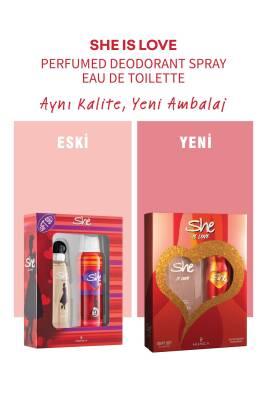 She Love Perfume & Deodorant Set for Women: Long-Lasting Fragrance, Alcohol-Free, Refreshing Daily Use (6.76 fl oz Total) She Love Perfume & Deodorant: Long-Lasting Women's Fragrance perfume and deodorant set, women's fragrance set, alcohol-free deodorant, long-lasting perfume, fragrance gift set, daily use perfume, refreshing deodorant spray, perfume set, deodorant spray, women's perfume, fragrance for women, alcohol free, skin-friendly, long lasting scent, refreshing, daily fragrance, gift for her, person