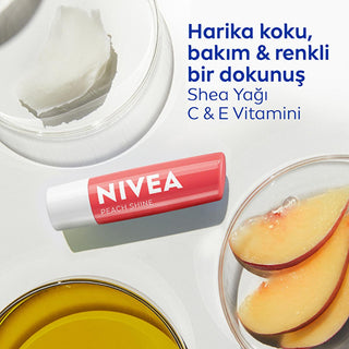 Nivea Lip Care Balm - 24 Hour Moisturizing Shimmering Lip Balm Nivea 24hr Moisturizing Lip Balm Lip balm, Nivea lip care, Moisturizing lip balm, Dermatologically tested lip care, Shimmering lip balm, Lip care products, Dry lip solution, Chapped lip remedy, Natural lip balm, Cleaner lip care
