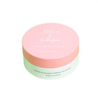 misoli retinol collagen eye patches packaging, misoli eye patches applied under eyes Misoli Retinol Collagen Eye Patches - Anti-Aging Treatment | 84g Misoli Retinol Eye Patches | Collagen Treatment misoli, retinol-eye-patches, collagen-patches, under-eye-treatment, anti-aging, hyaluronic-acid, beauty-products, skincare, ai-generated, hydrating-eye-patches