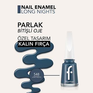 Flormar Nail Enamel Yoğun Pigmentli Oje - Long Lasting & Nourishing Nail Polish Flormar Nail Enamel - Long Lasting Nail Polish Nail Enamel, Long-lasting Nail Polish, Nourishing Nail Care, Flormar Nail Enamel, Yoğun Pigmentli Oje, Nail Beauty, Nail Health, Cosmetics, Beauty Products, Nail Care Routine