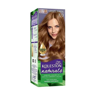 Koleston Naturals 7/3 Caramel Blonde Hair Dye: Long Lasting Color & Gray Coverage with Nourishing Coconut Oil Koleston Naturals Caramel Blonde Hair Dye: Vibrant Color & Gray Coverage hair dye, caramel blonde hair dye, Koleston Naturals, hair color, gray hair coverage, long lasting hair dye, coconut oil hair dye, 7/3 caramel blonde, hair coloring, caramel hair, blonde hair, gray coverage, hair treatment, beauty, personal care, women's hair dye, at-home hair color, caramel blonde, Koleston, Naturals, 7/3, col