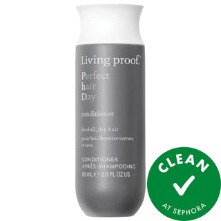 Mini Perfect hair Day Hydrating Conditioner - 72-Hour Hydration, Cruelty-Free Hair Care for Dry, Damaged Hair Mini Perfect hair Day Hydrating Conditioner - 72 Hour Hydration Hydrating Conditioner, Sili-CLONE™ HairTech, Cruelty-free Hair Care, Clean at Sephora, Long-lasting Hair Hydration, Hair Nourishment for Dry Damaged Hair, Hair Care, Conditioner, Hydrating Hair Products, Hair Health, Hair Moisturizer