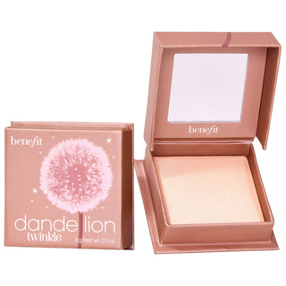 Dandelion - Twinkle Shimmer Finish Powder Highlighter for Natural Glow, Nude-Pink, Chemical-Free Cosmetics Dandelion Powder Highlighter for Natural Glow powder highlighter, shimmer finish, nude-pink highlighter, natural glow, chemical-free cosmetics, beauty essentials, makeup, face makeup, luminous glow, subtle highlighter, sensitive skin friendly, cruelty-free, paraben-free, sulfate-free