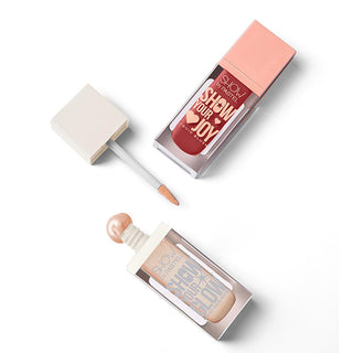 Pastel Glow: Radiant Blush & Glow Likit Highlighter Set - Mix & Match Makeup for Dewy, Illuminating Finish Pastel Glow Blush & Highlighter Set -  Radiant, Dewy Finish blush highlighter set, makeup blush highlighter combo, mix and match makeup set, radiant glow makeup, dewy finish blush, pastel blush highlighter, joy blush, glow likit highlighter, face makeup set, illuminating blush, blush, highlighter, makeup, face makeup, illuminating makeup, dewy makeup, radiant makeup, mix and match, travel makeup, gift 