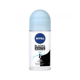Nivea Invisible Black & White Pure Roll-On Deodorant: 48H Odor & Anti-Stain Protection, Alcohol-Free Formula Nivea Roll-On Deodorant: 48H Anti-Stain & Odor Protection roll on deodorant, anti stain deodorant, alcohol free deodorant, Nivea deodorant, deodorant for black clothes, deodorant for white clothes, long lasting deodorant, body odor protection, Roll-On Deodorant, deodorant, anti-stain, alcohol-free, sensitive skin, personal care, hygiene, body odor, stain prevention, women's deodorant, men's deodorant