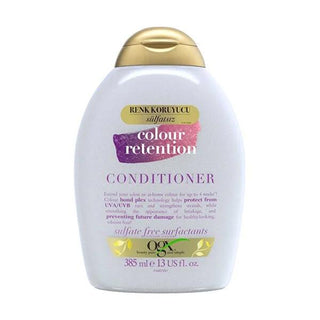 OGX Sulfate-Free Hair Conditioner for Color Retention - 13.01 fl oz OGX Sulfate-Free Hair Conditioner for Color Retention Sulfate-free hair conditioner, Color retention hair care, OGX hair products, Colored hair maintenance, Hair strengthening conditioner, Sulfate-free, Colour retention, Hair care, Hair conditioner, Color-treated hair, Healthy hair, Hair health, OGX, Hair products