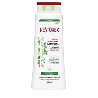 Restorex Shampoo for Oily Hair - Healthy Hair Growth, Niacinamide, 500ml Restorex Shampoo for Oily Hair - Promotes Healthy Growth shampoo for oily hair, healthy hair growth shampoo, Restorex shampoo, natural ingredients hair care, Niacinamide shampoo, hair care for oily hair, promote hair growth, oily hair solution, hair nourishment, scalp care