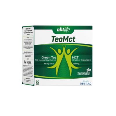 NBT Life Teamct Green Tea Extract Dietary Supplement - 30 Sachets for Energy Support and Weight Management