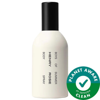 Boys of Summer Body Spray - Gender-Neutral, Alcohol-Free Fragrance with Pink Pepper & Vetiver Boys of Summer Body Spray - Alcohol-Free, Gender-Neutral Fragrance Body Spray, Gender-neutral fragrance, Alcohol-free, Clean beauty, Sustainable packaging, Earthy & Woody scent, Pink Pepper, Vetiver, Unisex fragrance, Eco-friendly cosmetics, Refreshing scent, Long-lasting fragrance, Compact packaging, Lightweight