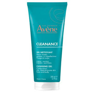 Avène Cleanance Cleansing Gel for Oily and Acne-Prone Skin - Soothing, Non-Comedogenic, 6.76 fl oz Avène Cleanance Gel: Soothing Cleansing for Oily, Acne-Prone Skin acne cleansing gel, oily skin care, Avène Cleanance Gel, non-comedogenic cleanser, sensitive skin friendly, skincare for acne-prone skin, gentle cleanser, soothing skincare, anti-inflammatory skincare, sebum regulation, soap-free cleanser, antibacterial skincare